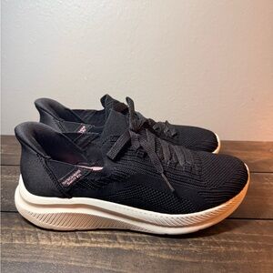 Skechers Black and White Women's Sneakers